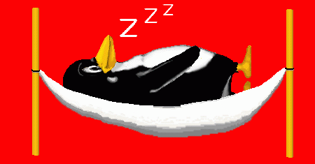 Sleeping Tux